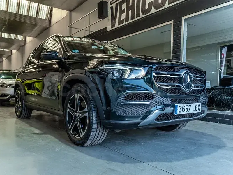Usado Mercedes GLE350 272 CV (200 kW) 2020 Verde SUV