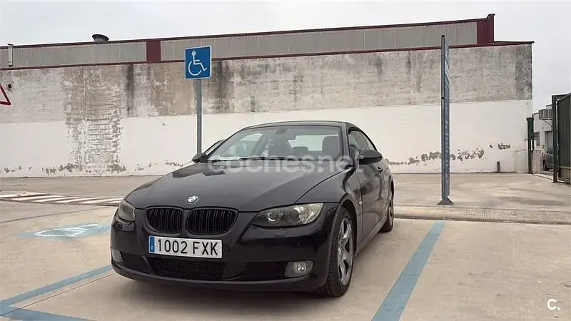 Usado BMW 320 177 CV (130 kW) 2007 Negro Coupe