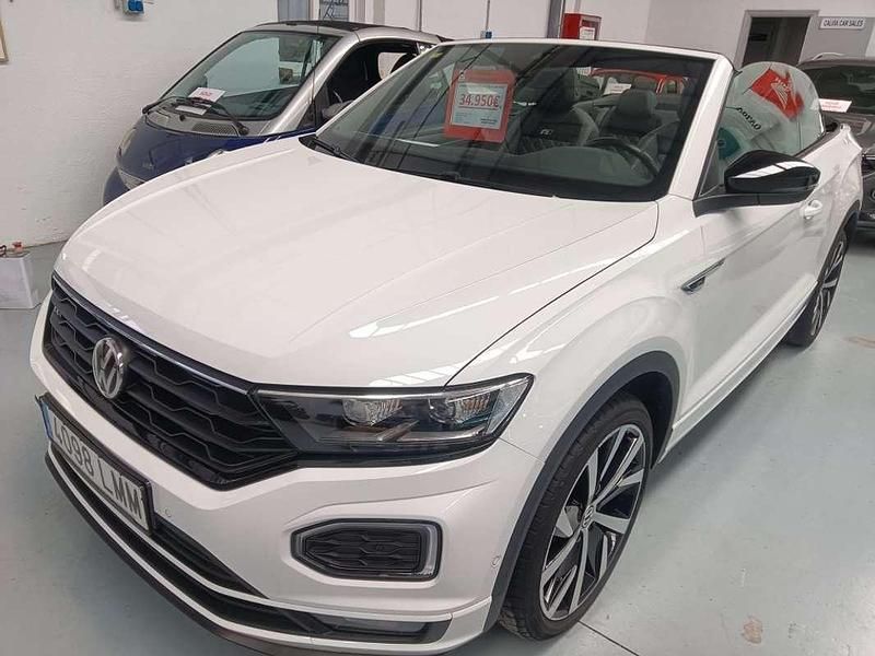 Usado VW T-Roc Cabriolet R-line 150 CV (110 kW) 2020 Blanco Descapotable