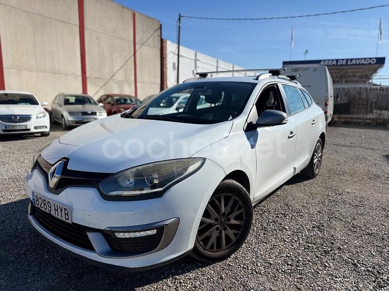 Blanco Usado 2014 Renault Mégane GrandTour LIMITED Familiar | 7300 € (Precio justo) - Imagen 1/3