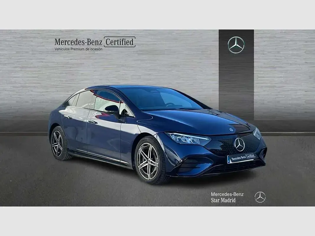 Usado Mercedes EQE350 AMG 235 kW (320 CV) 2025 Azul Berlina