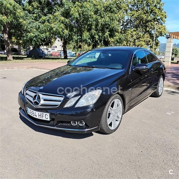 Negro Usado 2009 Mercedes E250 Coupe | 15.800 € (Precio justo) - Imagen 1/4