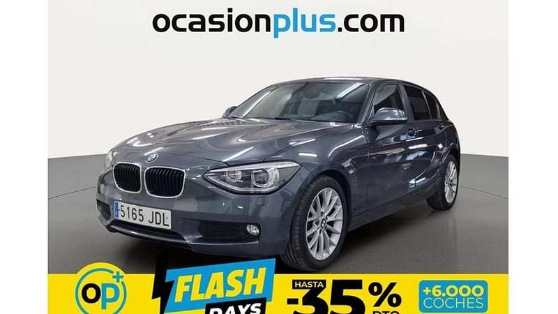 Usado BMW 118 143 CV (105 kW) 2015 Gris Utilitario