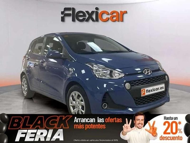 Azul Usado 2018 Hyundai i10 GO! Utilitario | 8990 € (Precio justo) - Imagen 1/4