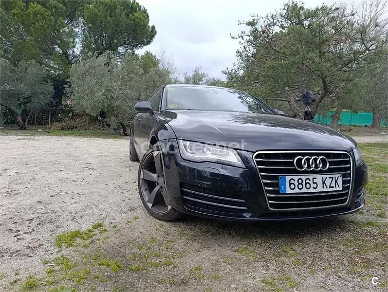 Usado Audi A7 Sportback 204 CV (150 kW) 2012 Negro Utilitario