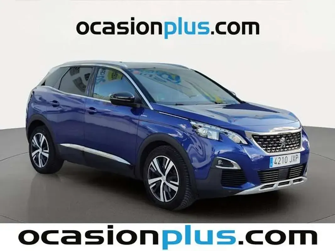 Occasion Peugeot 3008 GT-line 131 PK (96 kW) 2017 Blauw SUV