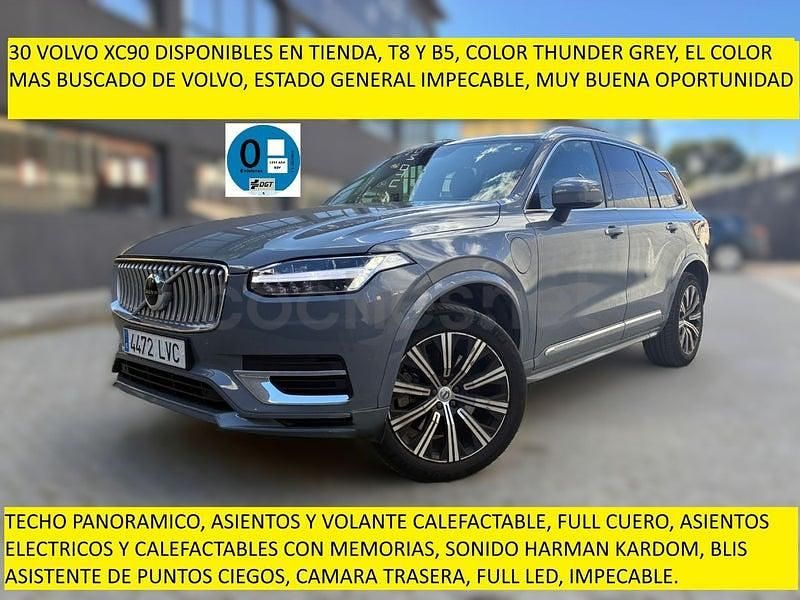 Usado Volvo XC90 Inscription 455 CV (334 kW) 2021 Gris SUV