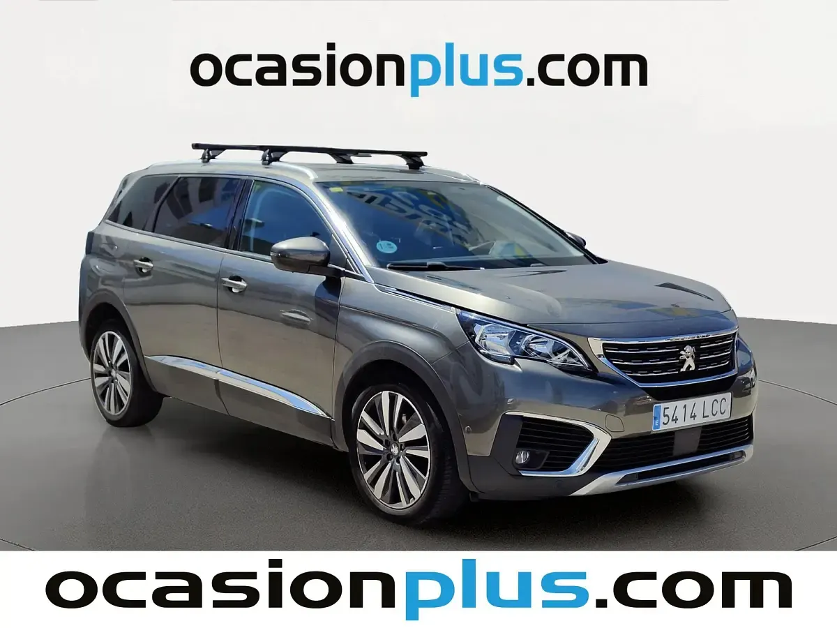 Usado Peugeot 5008 Allure 131 CV (96 kW) 2019 Gris SUV