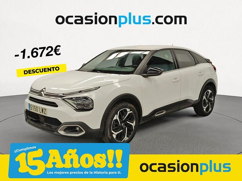 Blanco Usado 2022 Citroën C4 Shine SUV | 17.900 € (Precio justo) - Imagen 1/4