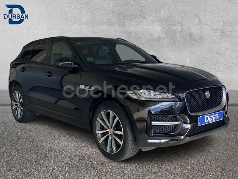 Usado Jaguar F-Pace R-Sport 241 CV (177 kW) 2017 Negro SUV