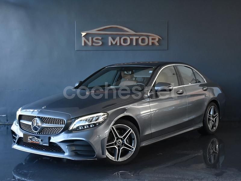 Gris / plata Usado 2019 Mercedes C200 Berlina | 25.900 € (Caro) - Imagen 1/4
