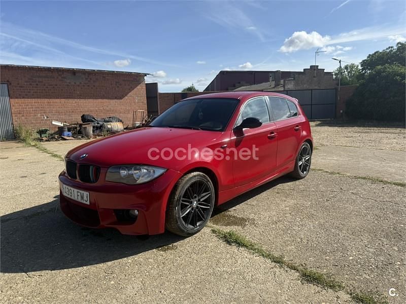 Rojo Usado 2007 BMW 118 Utilitario | 5000 € (Precio justo) - Imagen 1/3
