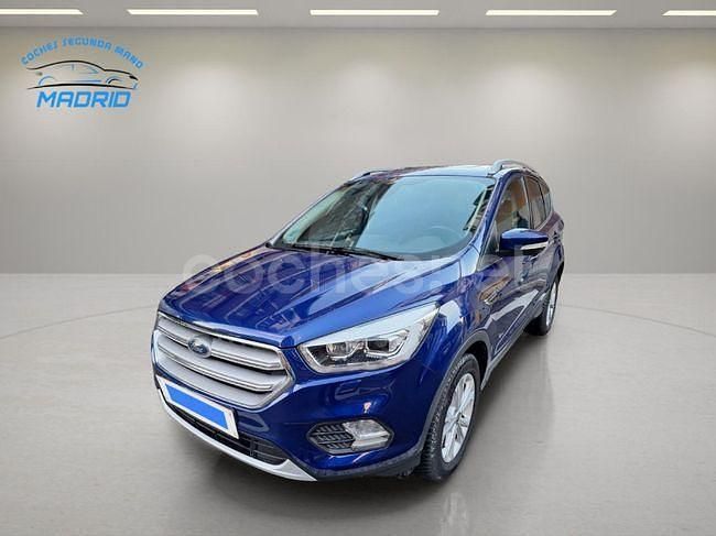 Azul Usado 2017 Ford Kuga Titanium SUV | 14.500 € (Precio justo) - Imagen 1/4