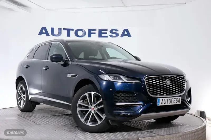 Usado Jaguar F-Pace 400 CV (294 kW) 2021 Azul SUV