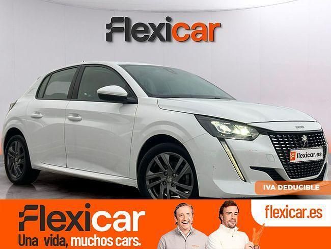 Usado Peugeot 208 Active 100 CV (73 kW) 2021 Blanco Utilitario