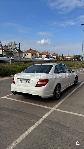 Usado Mercedes C250 Avantgarde 204 CV (150 kW) 2012 Blanco Berlina