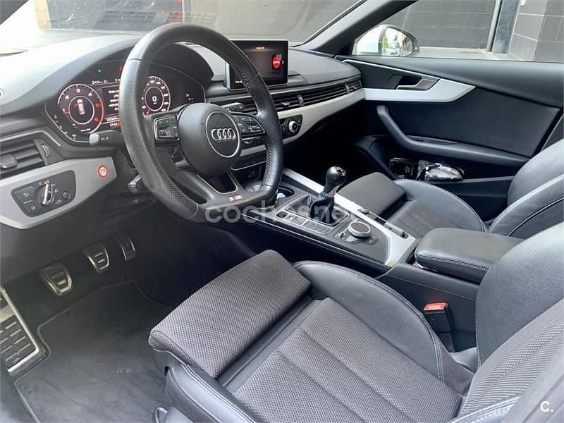 Usado Audi A4 S-Line 190 CV (139 kW) 2017 Blanco Familiar