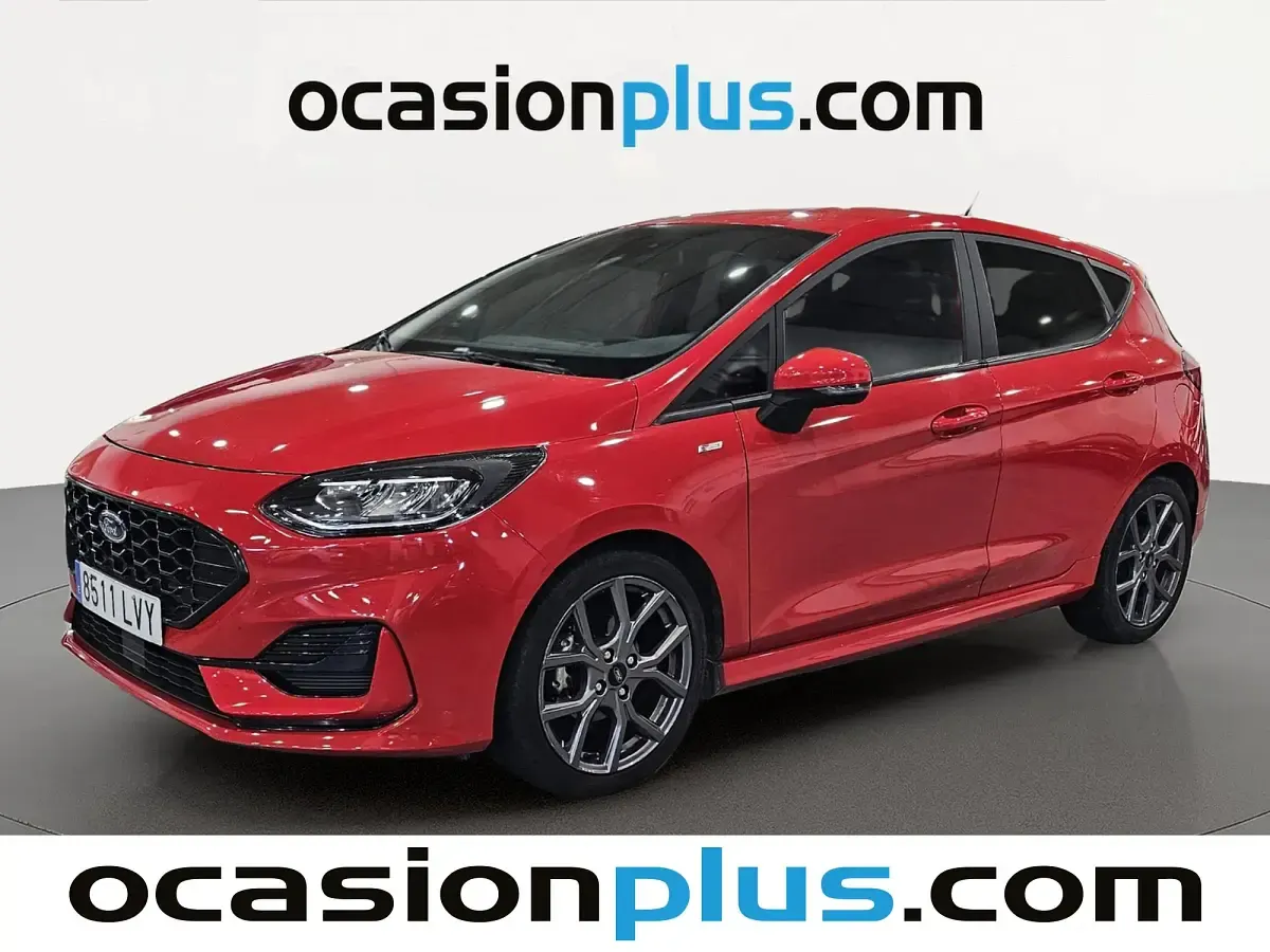 Usado Ford Fiesta ST-Line 125 CV (91 kW) 2022 Rojo Utilitario