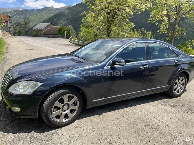 Usado Mercedes S350 245 CV (180 kW) 2006 Azul Berlina