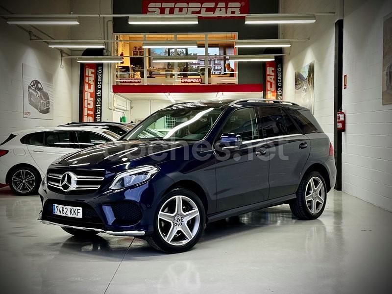 Azul Usado 2018 Mercedes GLE250 SUV | 35.900 € (Precio justo) - Imagen 1/4