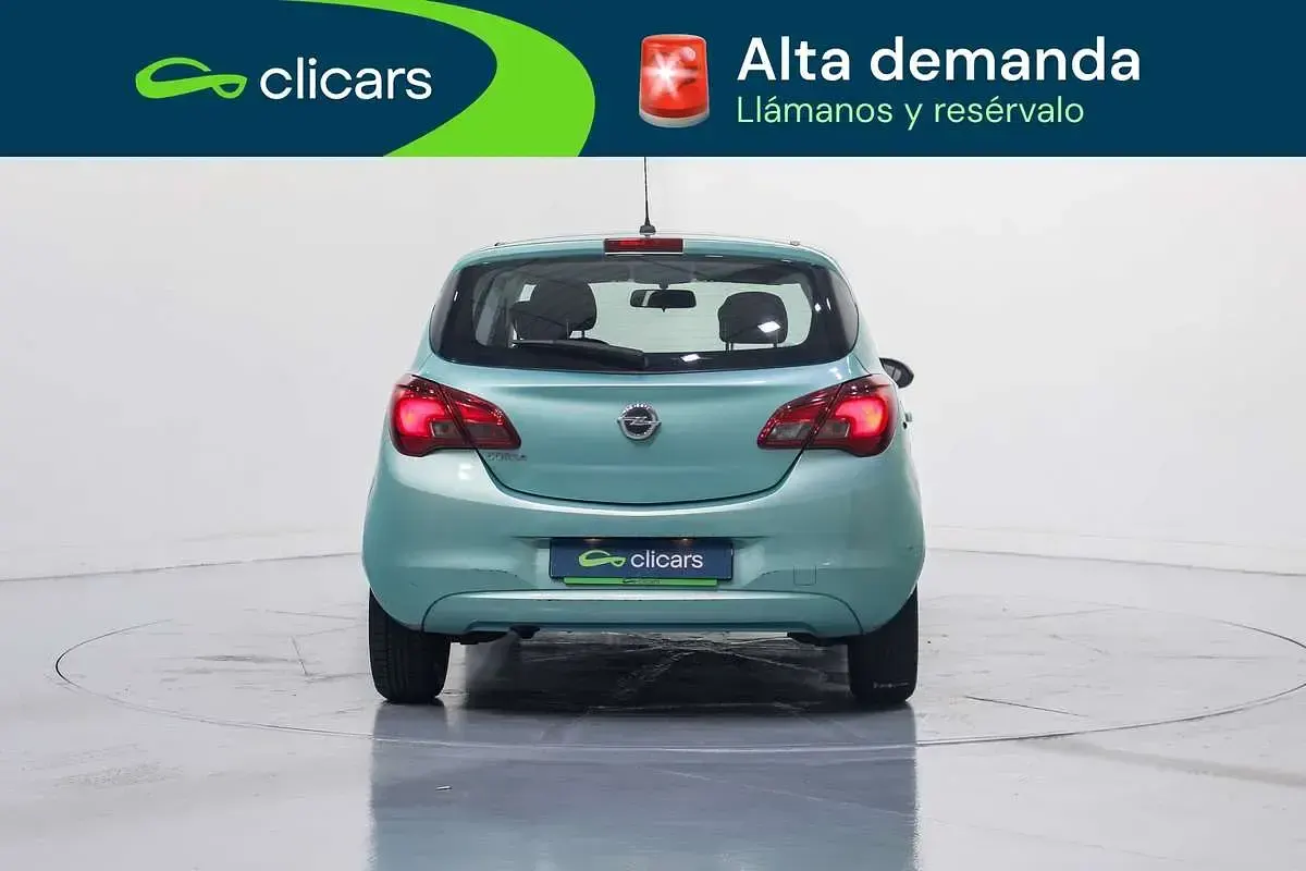 Usado Opel Corsa Selective 90 CV (66 kW) 2016 Azul Utilitario