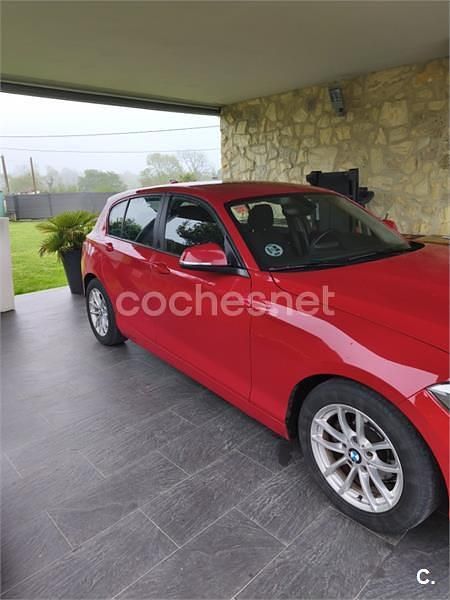 Usado BMW 116 Efficient Dynamics 116 CV (85 kW) 2013 Rojo Utilitario