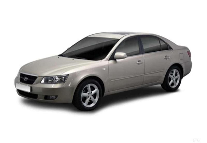 Usado Hyundai Sonata Comfort 140 CV (102 kW) 2008 Negro Berlina