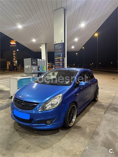 Usado Opel Corsa OPC 192 CV (141 kW) 2008 Azul Utilitario