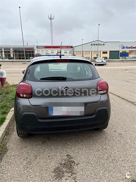 Usado Citroën C3 Feel 102 CV (75 kW) 2019 Gris / plata Utilitario