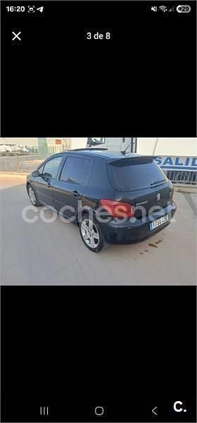 Negro Usado 2004 Peugeot 307 Berlina | 1600 € (Buen precio) - Imagen 1/4