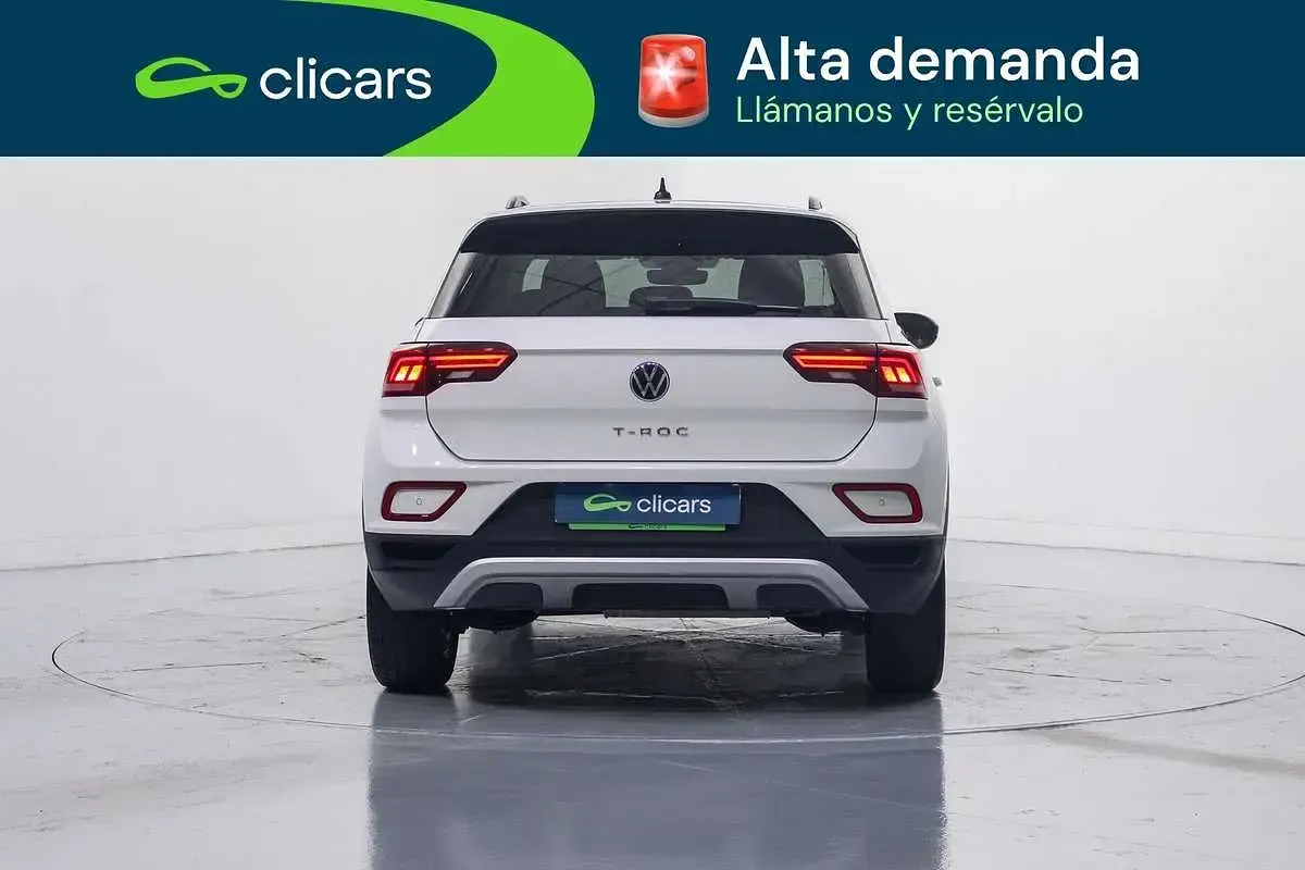 Usado VW T-Roc Life 116 CV (85 kW) 2022 Blanco SUV