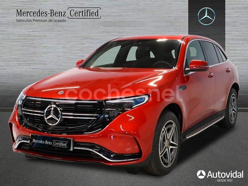 Usado Mercedes EQC400 300 kW (408 CV) 2023 Rojo SUV