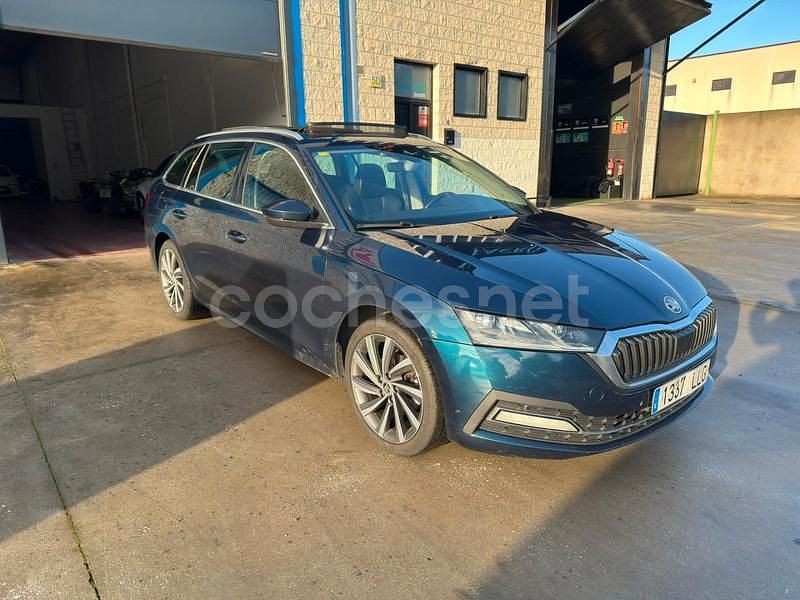 Azul Usado 2020 Skoda Octavia Style Familiar | 17.500 € (Precio justo) - Imagen 1/4