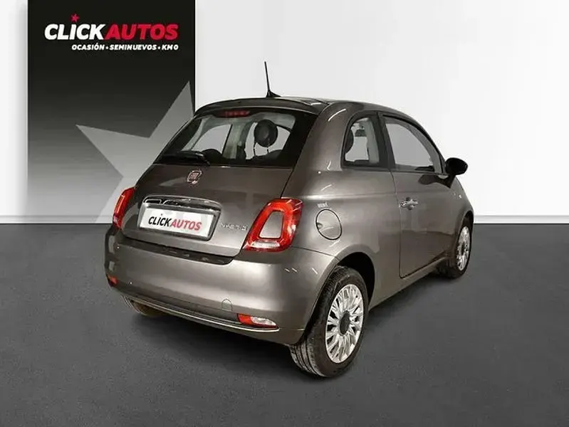 Usado Fiat 500 70 CV (51 kW) 2023 Gris / plata Berlina