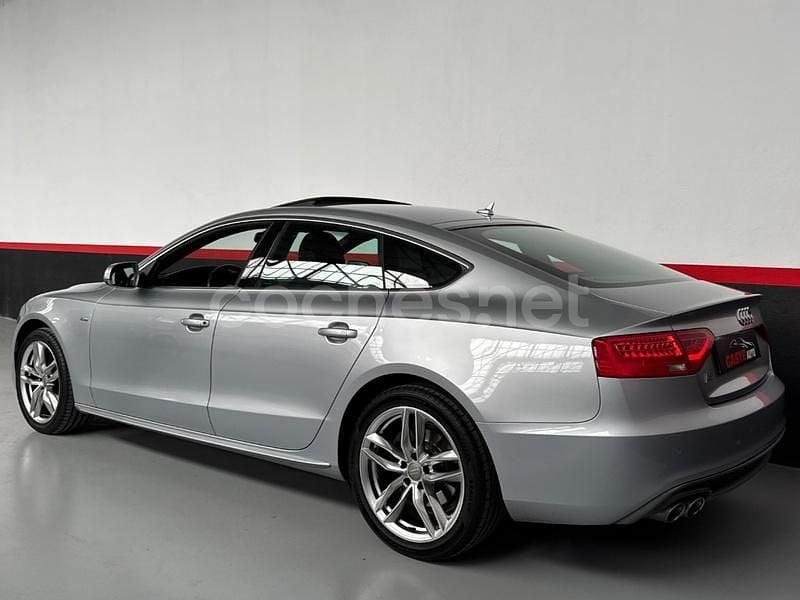 Usado Audi A5 Sportback S-Line 150 CV (110 kW) 2015 Gris / plata Utilitario