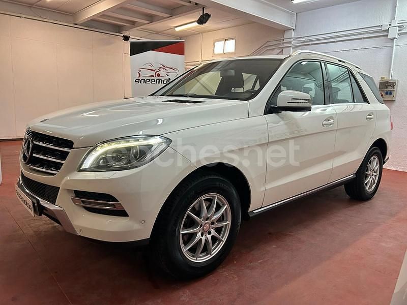 Blanco Usado 2013 Mercedes ML250 SUV | 18.490 € (Precio justo) - Imagen 1/4