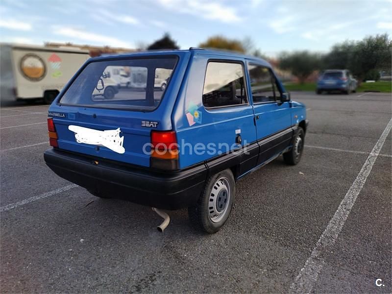 Usado Seat Marbella 40 CV (29 kW) 1989 Azul Utilitario