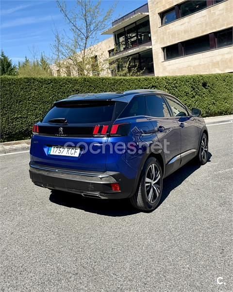 Usado Peugeot 3008 GT-line 130 CV (95 kW) 2018 Azul SUV