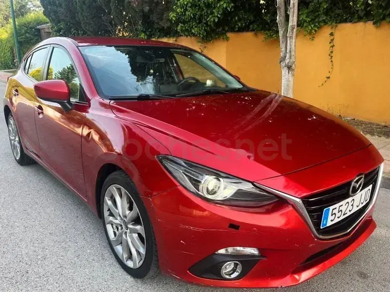 Brugt Mazda 3 Luxury 150 HK (110 kW) 2015 Rød Sedan