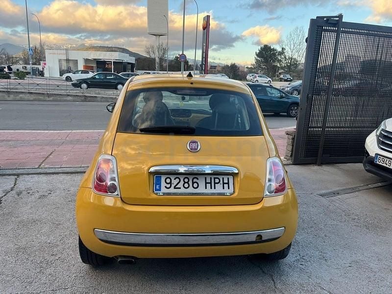 Usado Fiat 500 Lounge 69 CV (50 kW) 2013 Amarillo Berlina