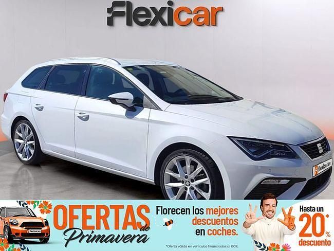 Usado Seat Leon FR 180 CV (132 kW) 2018 Blanco Familiar