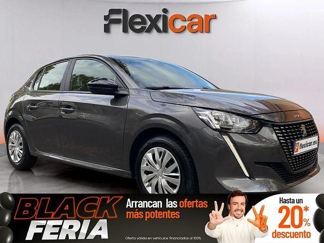 Gris Usado 2022 Peugeot 208 Active Utilitario | 11.490 € (Buen precio) - Imagen 1/4