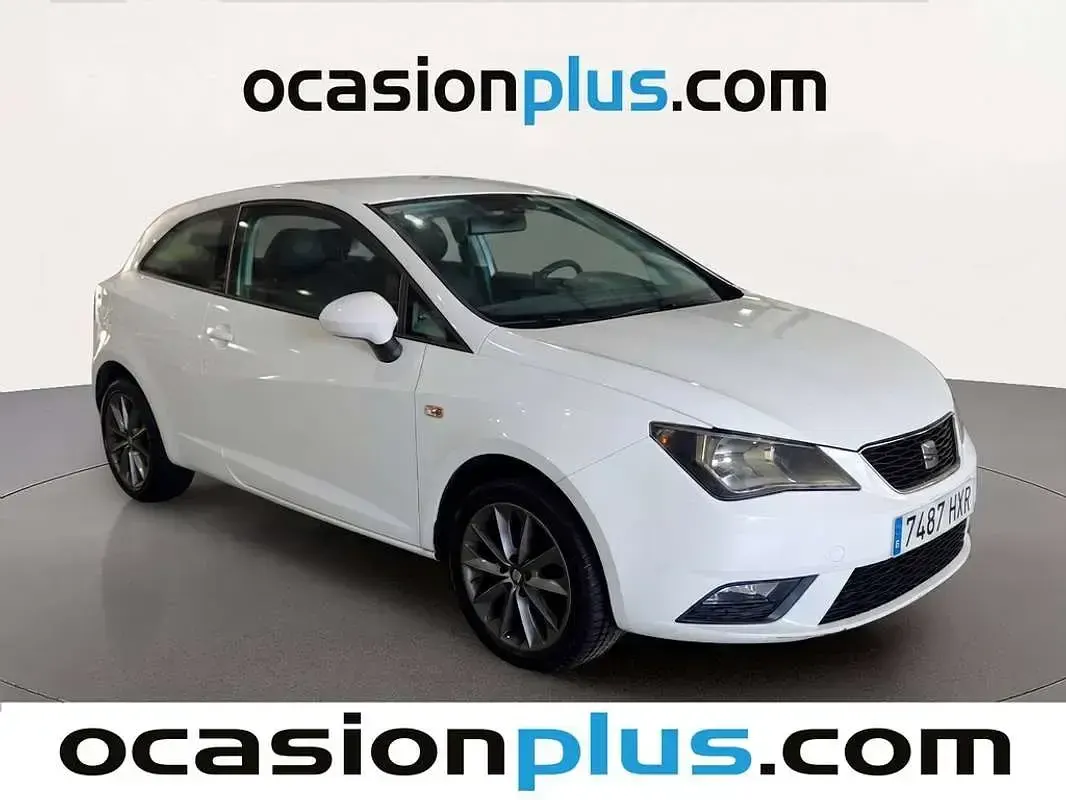 Usado Seat Ibiza SC Style 90 CV (66 kW) 2014 Blanco Utilitario