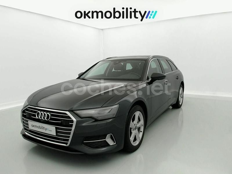 Gris / plata Usado 2022 Audi A6 Familiar | 36.990 € (Precio justo) - Imagen 1/4