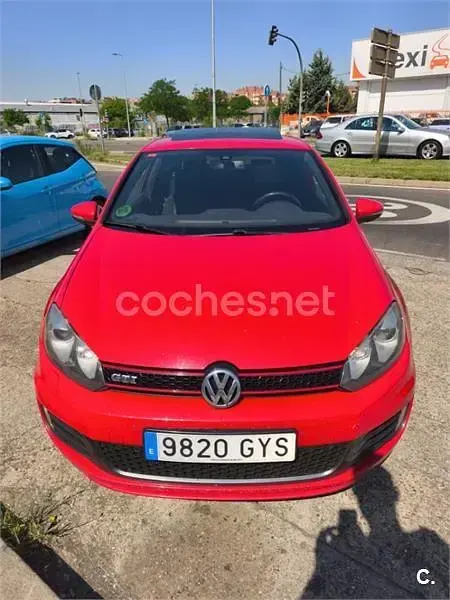 Usado VW Golf VI GTI 210 CV (154 kW) 2010 Rojo Utilitario