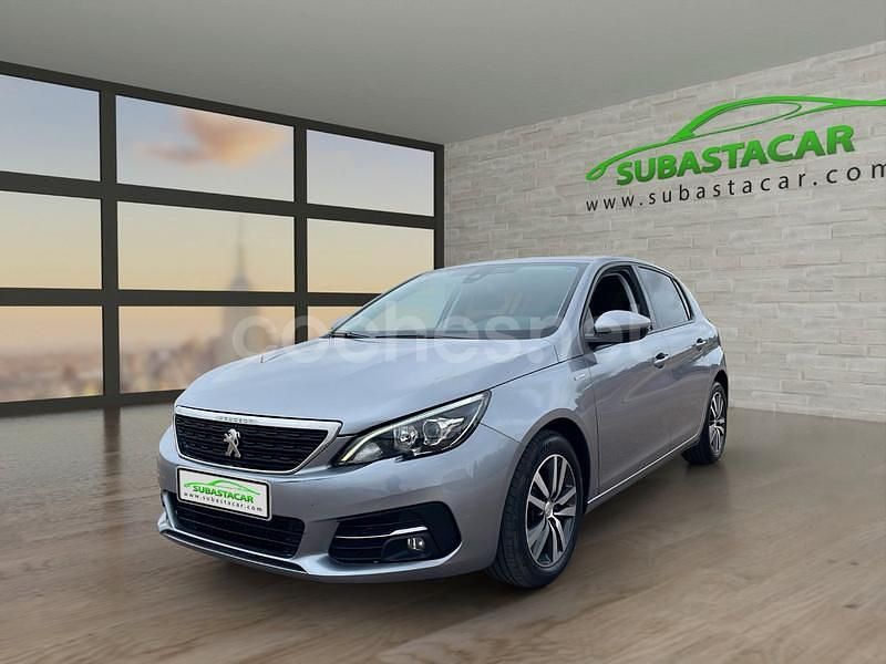 Gris / plata Usado 2021 Peugeot 308 Style Berlina | 10.900 € (Buen precio) - Imagen 1/4