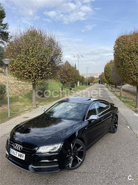 Negro Usado 2011 Audi A7 Sportback S-Line Utilitario | 15.800 € (Un poco caro) - Imagen 1/4