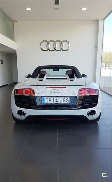 Usado Audi R8 Spyder Sport 525 CV (386 kW) 2012 Blanco Descapotable