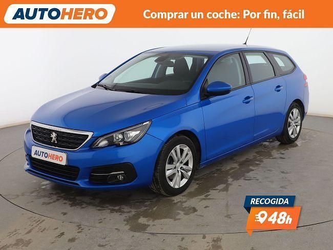 Usado Peugeot 308 Active 110 CV (80 kW) 2020 Azul Familiar