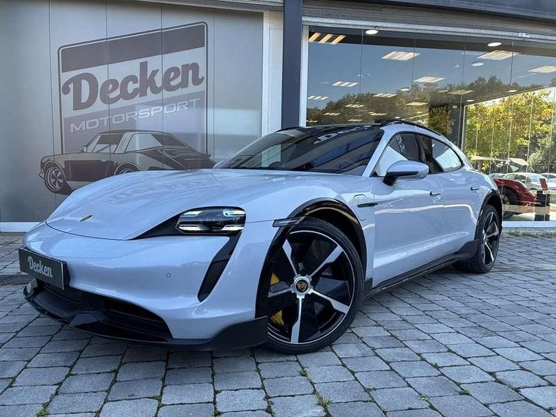 Gris Usado 2022 Porsche Taycan Turbo S Cross Turismo Berlina | 91.990 € - Imagen 1/4